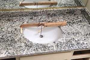 Bianco Antico Granite Bathroom 