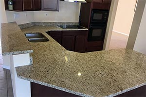 Misty Mauve Granite Bathroom