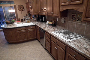 Golen Cascade Granite Kitchen